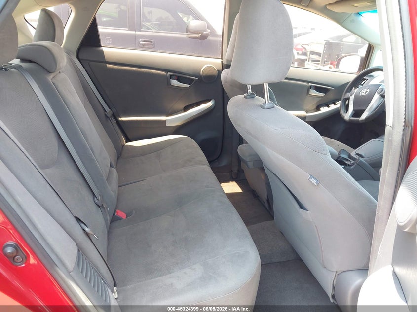 2010 Toyota Prius VIN JTDKN3DU9A0007393 IAAI salvage auction — NORMAL WEAR, Clear - Dealer Only (California), sold $875 on 2026-07-20 (photo 8)