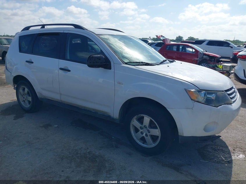 2007 Mitsubishi Outlander VIN JA4MS31X57Z015442 IAAI salvage auction — REAR END, Salvage (Texas), sold $25 on 2026-07-28 (photo 1)