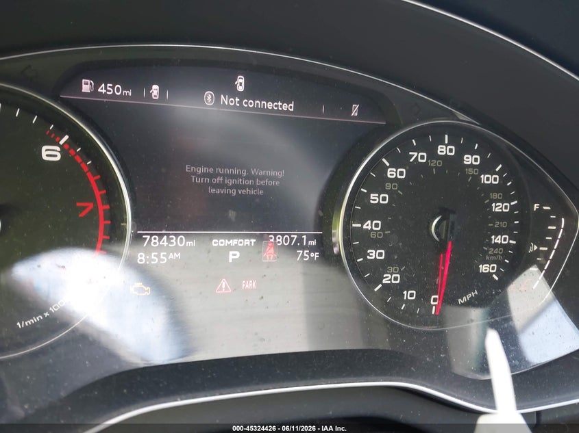 2019 Audi Q5 VIN WA1ANAFY5K2136814 IAAI salvage auction — FRONT END, Salvage (Massachusetts), sold $5,225 on 2026-07-21 (photo 7)