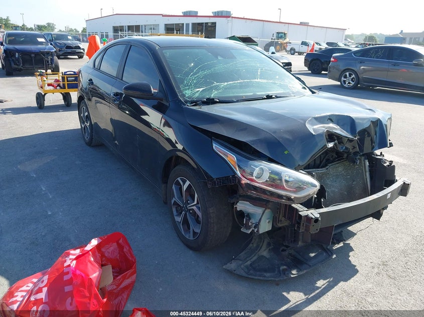 2020 Kia Forte VIN 3KPF24AD5LE214572 IAAI salvage auction — FRONT END, Salvage (Illinois), sold $1,650 on 2026-07-31 (photo 1)