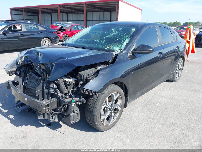 2020 Kia Forte VIN 3KPF24AD5LE214572 IAAI salvage auction — FRONT END, Salvage (Illinois), sold $1,650 on 2026-07-31 (photo 2)