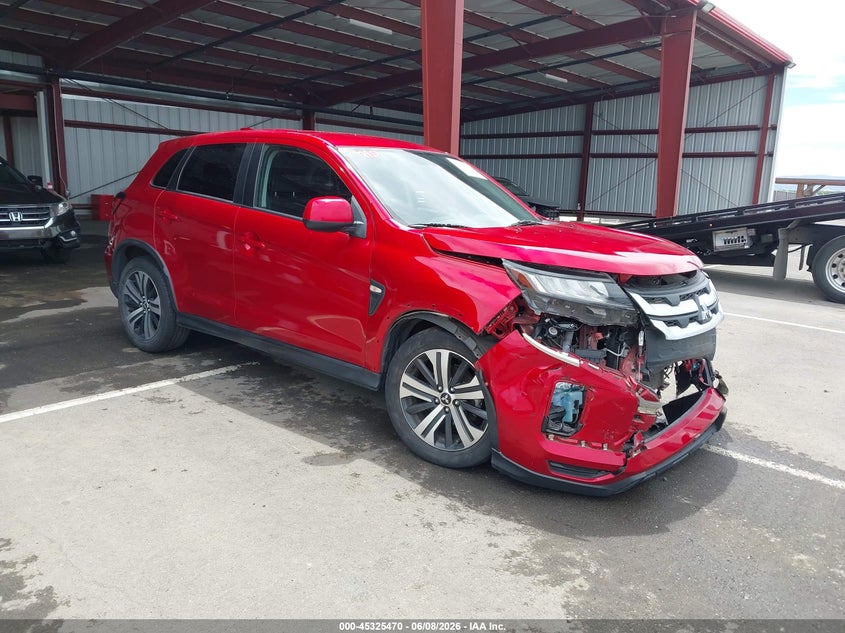 2020 Mitsubishi Outlander VIN JA4AP3AU4LU012730 IAAI salvage auction — FRONT END, Salvage (California), sold $3,500 on 2026-07-28 (photo 1)