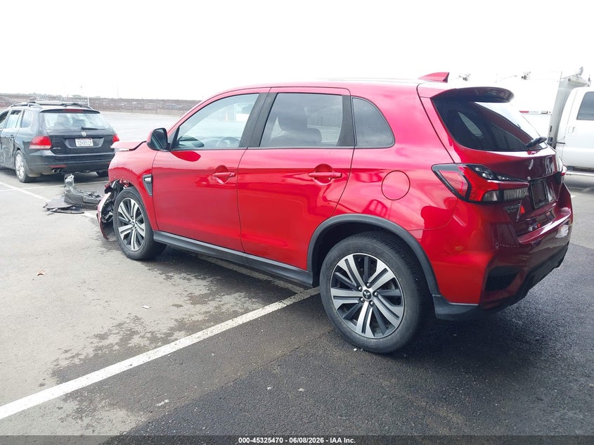 2020 Mitsubishi Outlander VIN JA4AP3AU4LU012730 IAAI salvage auction — FRONT END, Salvage (California), sold $3,500 on 2026-07-28 (photo 3)