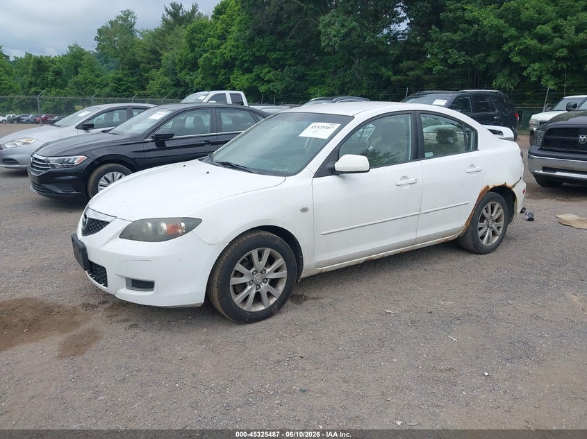 2008 Mazda 3 VIN JM1BK32G381831352 IAAI salvage auction — REAR END, Salvage (Ohio), sold $200 on 2026-07-06 (photo 2)
