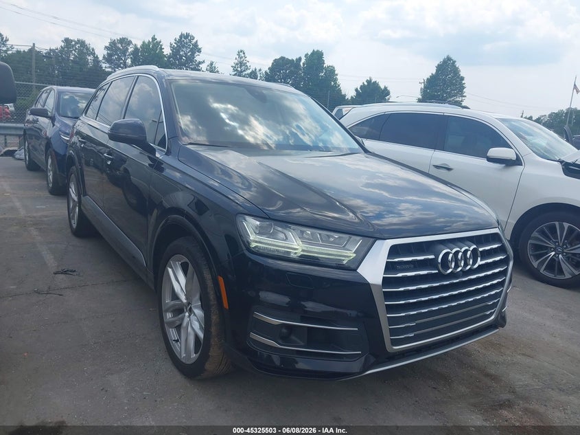 2018 Audi Q7 VIN WA1VAAF7XJD025618 IAAI salvage auction — REAR END, Salvage (South Carolina), sold $8,100 on 2026-07-27 (photo 1)