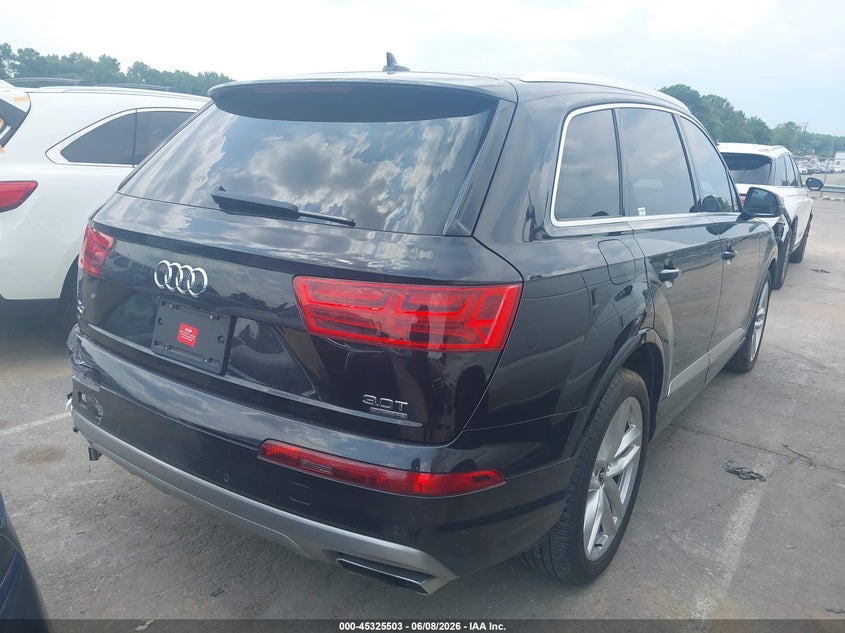 2018 Audi Q7 VIN WA1VAAF7XJD025618 IAAI salvage auction — REAR END, Salvage (South Carolina), sold $8,100 on 2026-07-27 (photo 4)