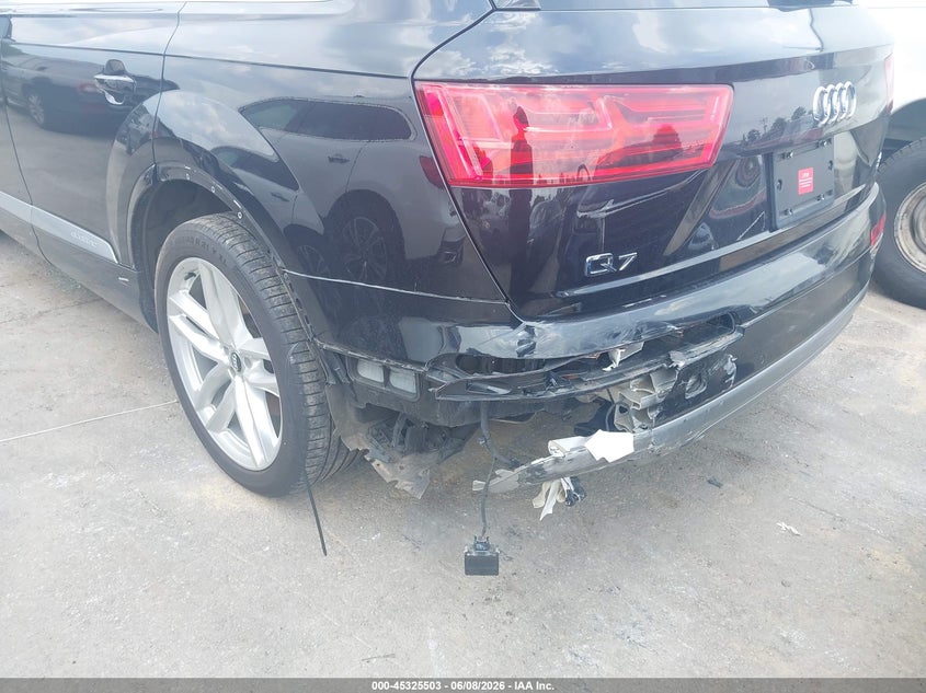 2018 Audi Q7 VIN WA1VAAF7XJD025618 IAAI salvage auction — REAR END, Salvage (South Carolina), sold $8,100 on 2026-07-27 (photo 6)