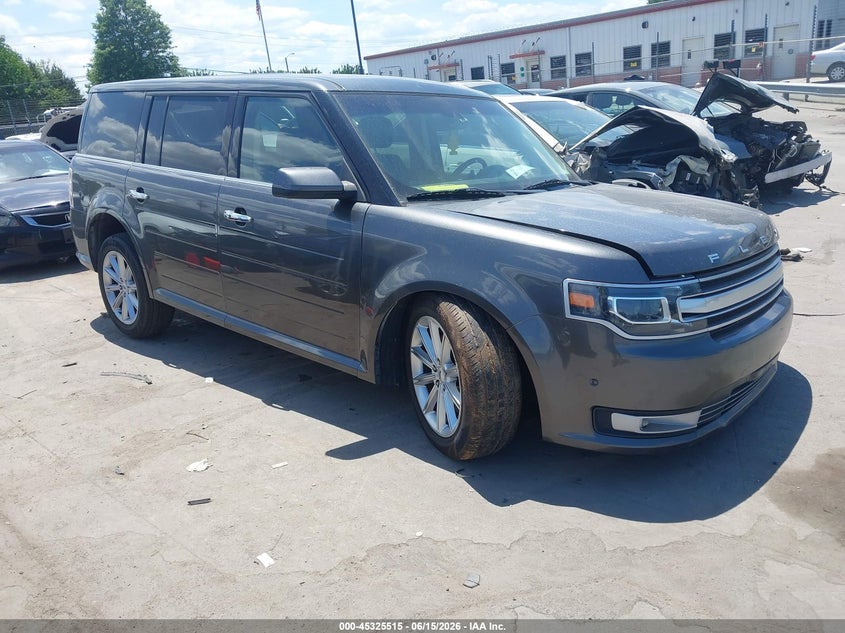 2019 Ford Flex VIN 2FMHK6D81KBA03132 IAAI salvage auction — LEFT FRONT, Salvage (North Carolina), sold $1,950 on 2026-07-09 (photo 1)