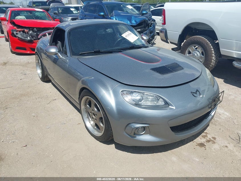 2014 Mazda Mx-5 VIN JM1NC2PF8E0235580 IAAI salvage auction — ENGINE DAMAGE, Salvage (Texas), sold $2,550 on 2026-07-20 (photo 1)
