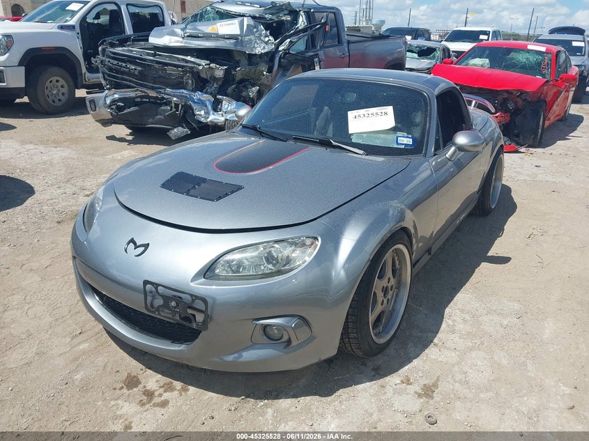 2014 Mazda Mx-5 VIN JM1NC2PF8E0235580 IAAI salvage auction — ENGINE DAMAGE, Salvage (Texas), sold $2,550 on 2026-07-20 (photo 2)