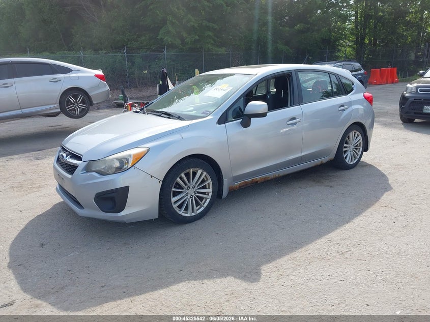 2012 Subaru Impreza VIN JF1GPAD63CH212935 IAAI salvage auction — NORMAL WEAR, Original (Maine), sold $400 on 2026-07-06 (photo 2)