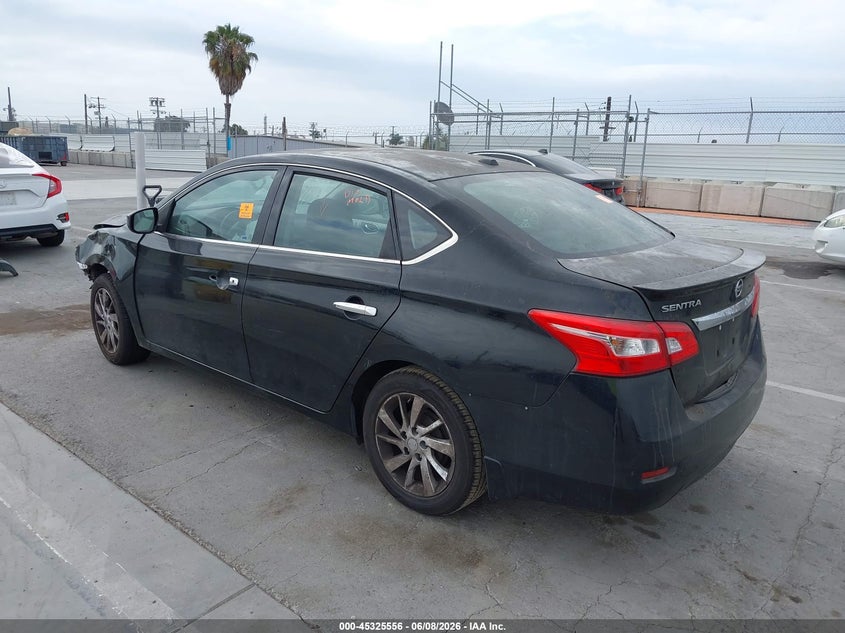 2015 Nissan Sentra VIN 3N1AB7AP8FY374991 IAAI salvage auction — FRONT END, Salvage Title, sold $275 on 2026-07-18 (photo 3)