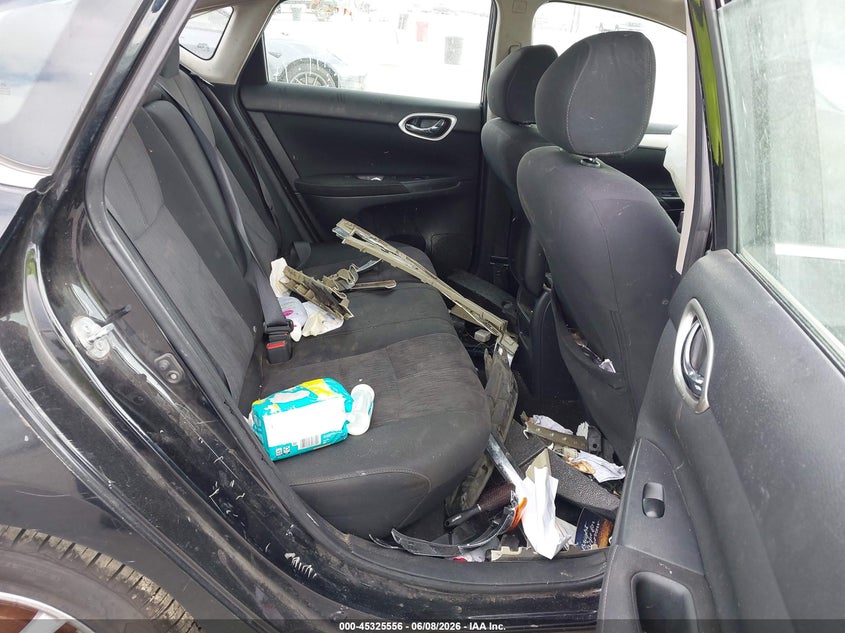 2015 Nissan Sentra VIN 3N1AB7AP8FY374991 IAAI salvage auction — FRONT END, Salvage Title, sold $275 on 2026-07-18 (photo 8)
