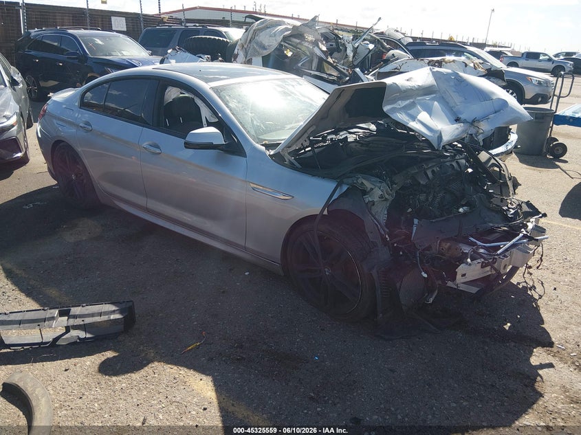 2016 BMW 6er VIN WBA6D6C52GGF94715 IAAI salvage auction — FRONT END, Salvage (Colorado), sold $1,125 on 2026-08-18 (photo 1)