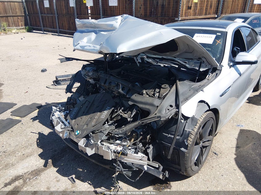 2016 BMW 6er VIN WBA6D6C52GGF94715 IAAI salvage auction — FRONT END, Salvage (Colorado), sold $1,125 on 2026-08-18 (photo 6)
