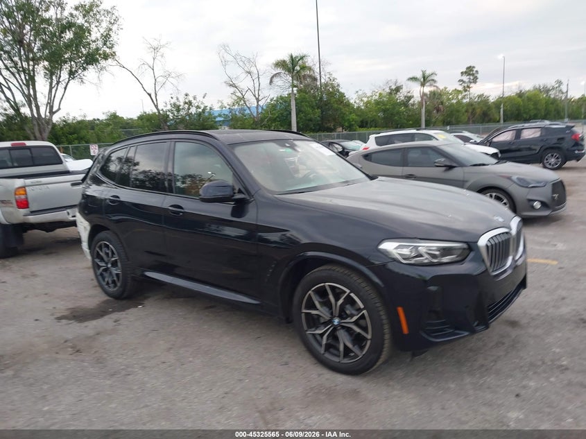 2024 BMW X3 VIN 5UX43DP04R9W24249 — IAAI salvage auction photo