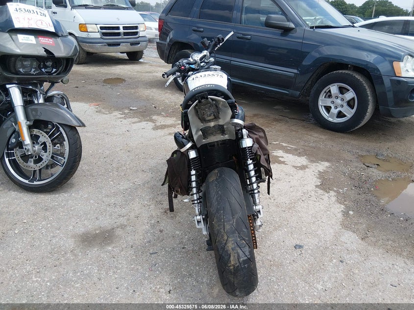 2019 Triumph motorcycle Speed twin VIN SMTD54HF1KT928826 IAAI salvage auction — LEFT SIDE, Salvage (Kansas), sold $325 on 2026-09-22 (photo 6)