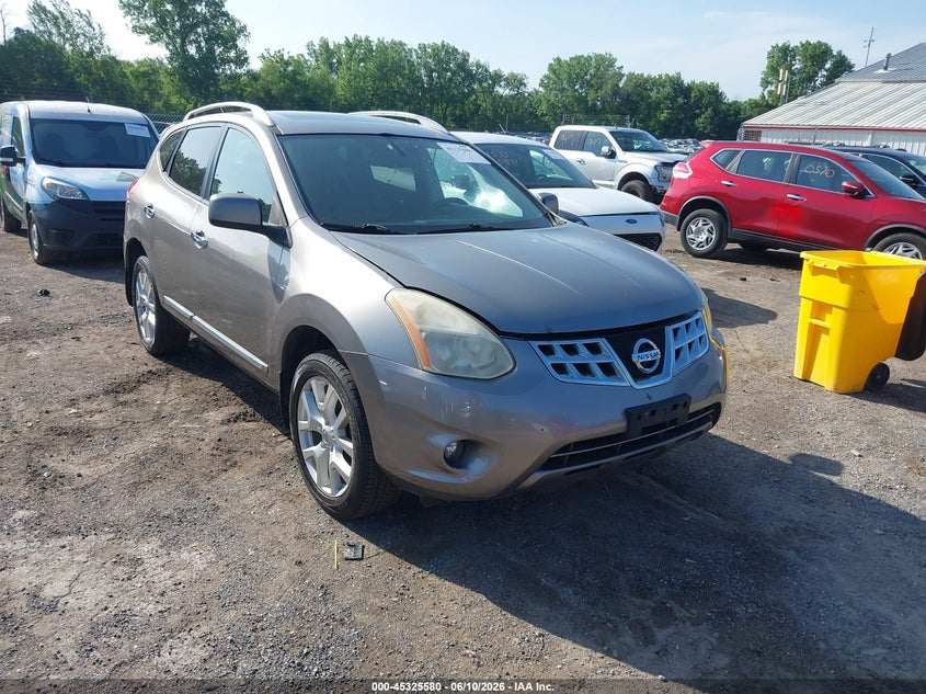 2011 Nissan Rogue VIN JN8AS5MV8BW688013 IAAI salvage auction — FRONT & REAR, Salvage (Iowa), sold $475 on 2026-07-13 (photo 1)