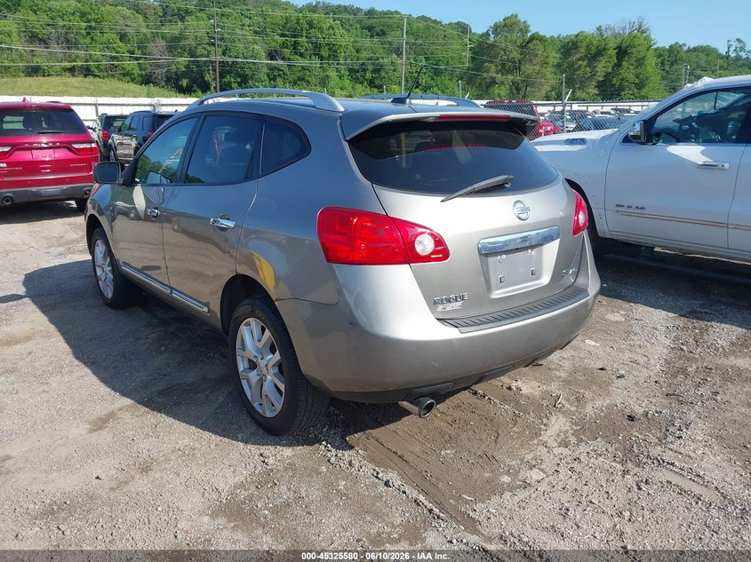 2011 Nissan Rogue VIN JN8AS5MV8BW688013 IAAI salvage auction — FRONT & REAR, Salvage (Iowa), sold $475 on 2026-07-13 (photo 3)