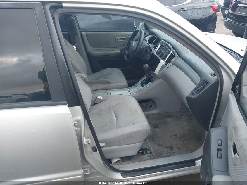 2005 Toyota Highlander VIN JTEDP21A750085678 IAAI salvage auction — NORMAL WEAR, Original (Texas), sold $875 on 2026-07-07 (photo 5)