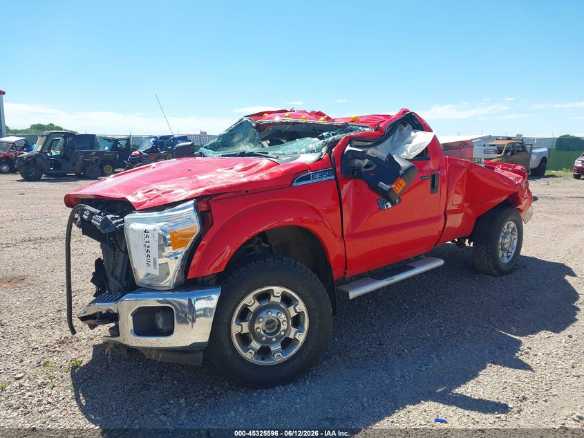 2016 Ford F350 VIN 1FTRF3B61GEA82228 IAAI salvage auction — ROLLOVER, Regular (South Dakota), sold $1,650 on 2026-07-09 (photo 2)