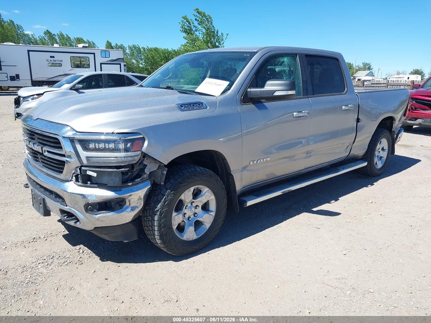 2020 Ram 1500 VIN 1C6SRFMTXLN187459 IAAI salvage auction — ALL OVER, Salvage (Wyoming), sold $6,250 on 2026-07-22 (photo 2)