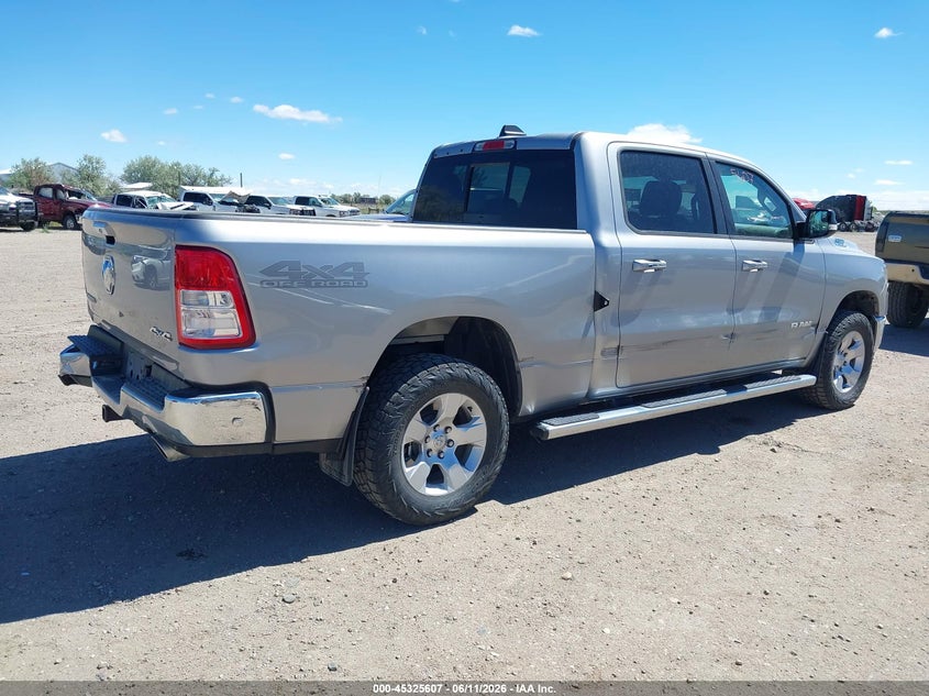 2020 Ram 1500 VIN 1C6SRFMTXLN187459 IAAI salvage auction — ALL OVER, Salvage (Wyoming), sold $6,250 on 2026-07-22 (photo 4)