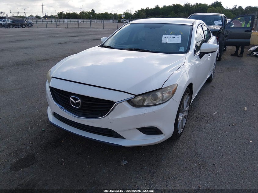 2014 Mazda 6 VIN JM1GJ1V62E1145346 IAAI salvage auction — REAR END, Salvage Title, sold $1,850 on 2026-07-10 (photo 2)