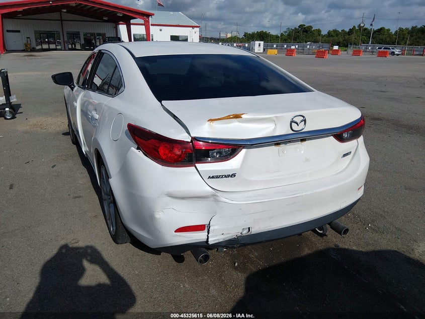 2014 Mazda 6 VIN JM1GJ1V62E1145346 IAAI salvage auction — REAR END, Salvage Title, sold $1,850 on 2026-07-10 (photo 3)