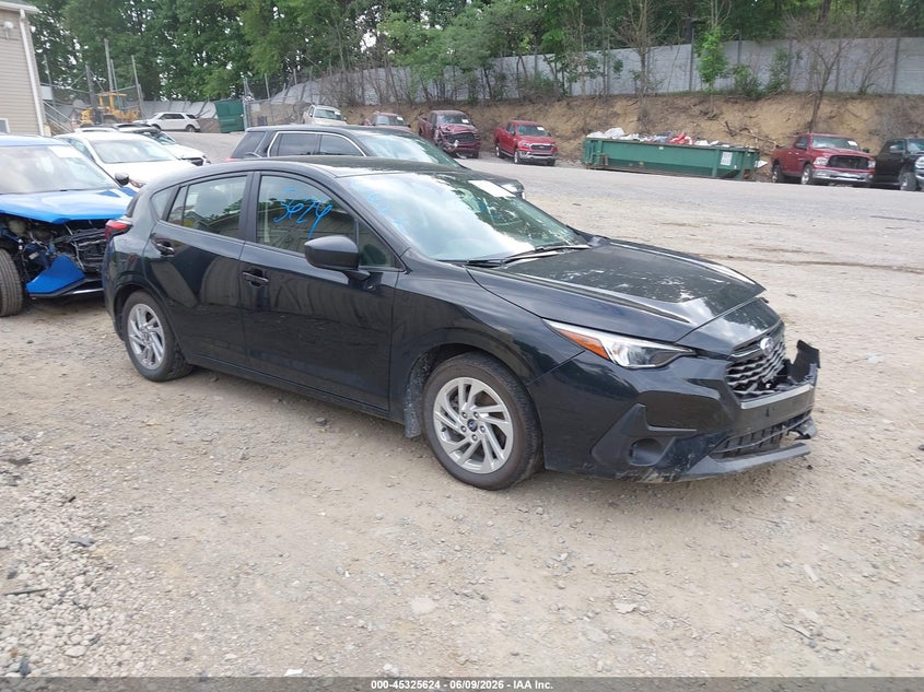 2025 Subaru Impreza VIN JF1GUABC5S8232104 IAAI salvage auction — FRONT & REAR, Salvage (Pennsylvania), sold $4,150 on 2026-07-28 (photo 1)