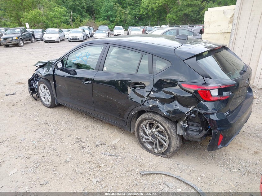 2025 Subaru Impreza VIN JF1GUABC5S8232104 IAAI salvage auction — FRONT & REAR, Salvage (Pennsylvania), sold $4,150 on 2026-07-28 (photo 3)