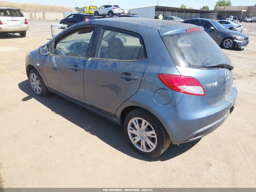 2014 Mazda 2 VIN JM1DE1KZ7E0176264 IAAI salvage auction — NORMAL WEAR, Clear - Dealer Only (California), sold $625 on 2026-07-15 (photo 3)