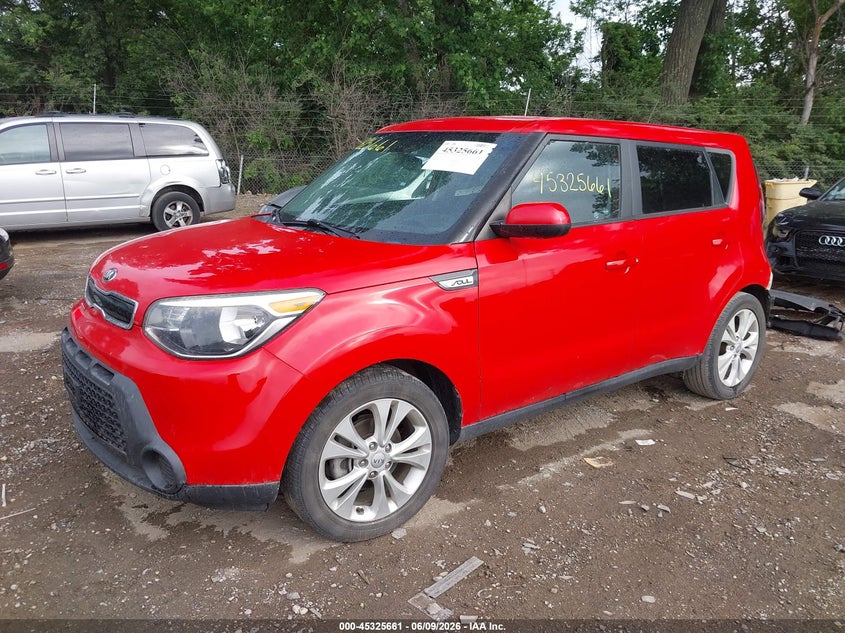 2015 Kia Soul VIN KNDJP3A5XF7778771 IAAI salvage auction — REAR END, Clear (Indiana), sold $2,050 on 2026-07-08 (photo 2)