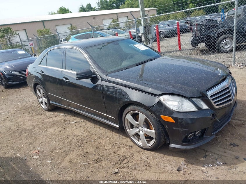 2010 Mercedes-benz E-class VIN WDDHF8HB1AA097653 IAAI salvage auction — LEFT SIDE, Clear (Virginia), sold $825 on 2026-07-13 (photo 1)