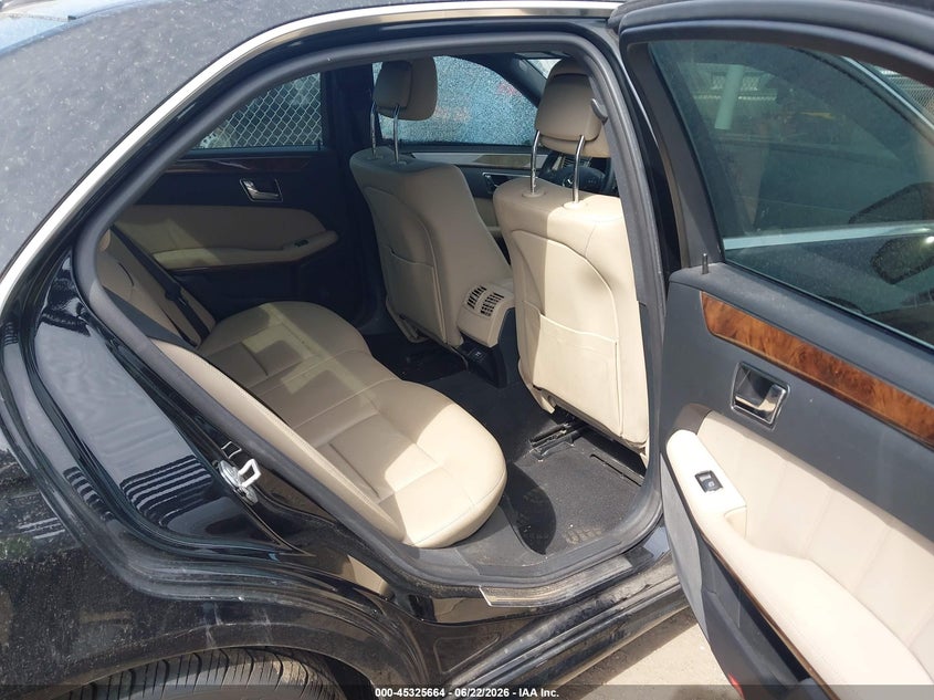 2010 Mercedes-benz E-class VIN WDDHF8HB1AA097653 IAAI salvage auction — LEFT SIDE, Clear (Virginia), sold $825 on 2026-07-13 (photo 8)