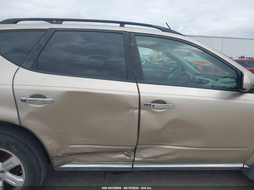 2007 Nissan Murano VIN JN8AZ08T17W529736 IAAI salvage auction — FRONT END, Salvage (Texas), sold $325 on 2026-07-22 (photo 6)