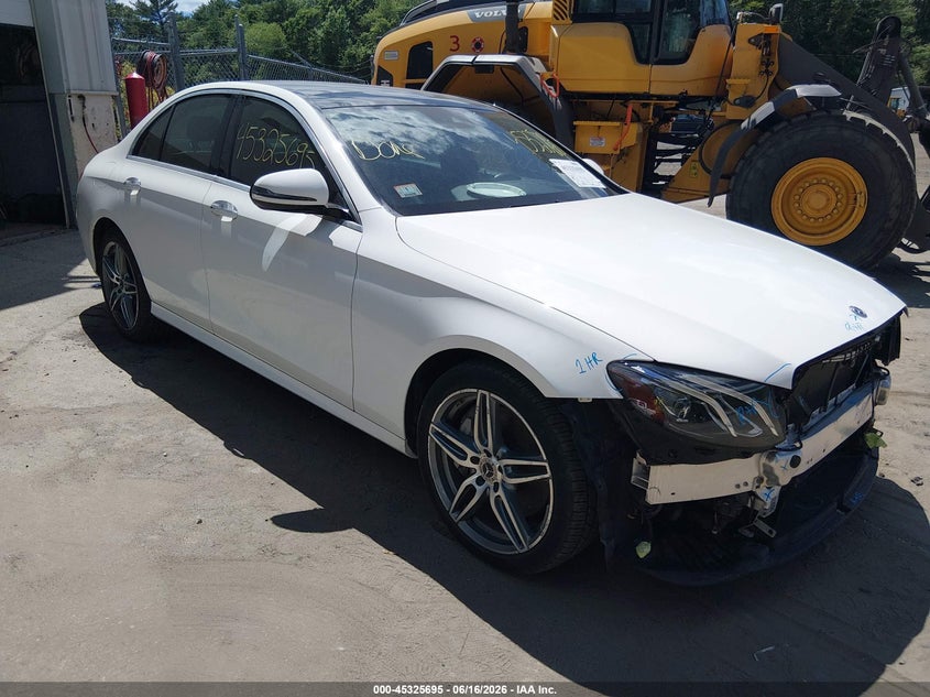 2018 Mercedes-benz E-klasse VIN WDDZF4KB6JA463483 IAAI salvage auction — FRONT END, Salvage (Massachusetts), sold $12,650 on 2026-07-14 (photo 1)