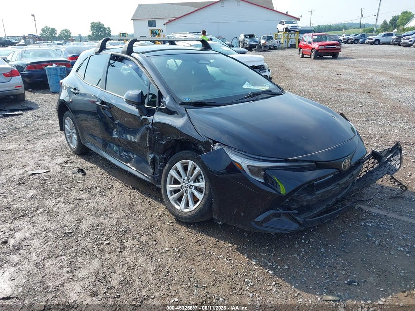 2025 Toyota Corolla VIN JTND4MBE7S3243470 IAAI salvage auction — RIGHT SIDE, Salvage Title, sold $2,800 on 2026-07-22 (photo 1)