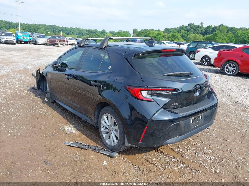 2025 Toyota Corolla VIN JTND4MBE7S3243470 IAAI salvage auction — RIGHT SIDE, Salvage Title, sold $2,800 on 2026-07-22 (photo 3)
