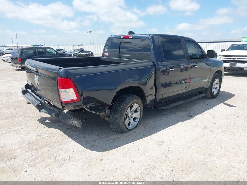 2020 Ram 1500 VIN 1C6RREFG1LN385890 IAAI salvage auction — SIDE, Salvage Title, sold $7,400 on 2026-09-03 (photo 4)