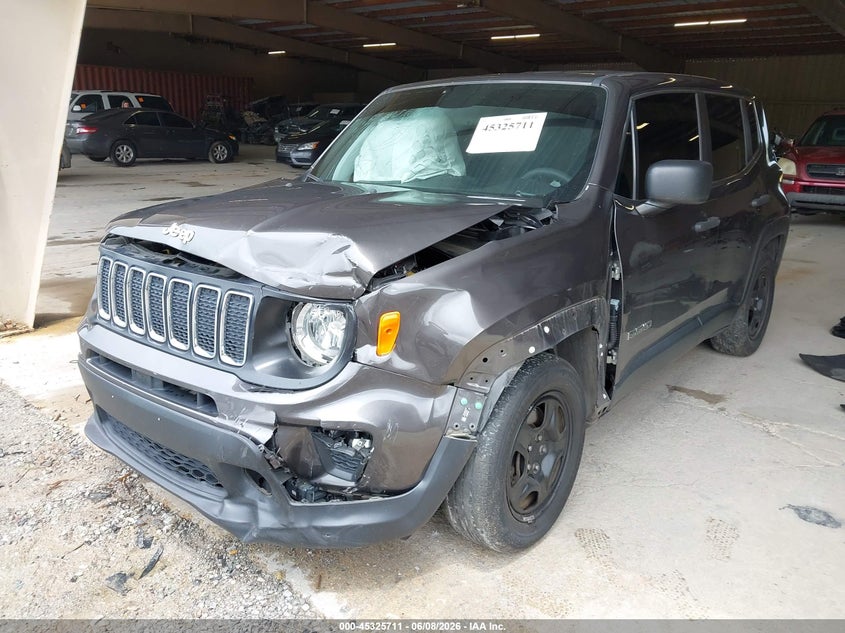 2020 Jeep Renegade VIN ZACNJAAB4LPL35086 IAAI salvage auction — FRONT END, Salvage (Tennessee), sold $1,100 on 2026-08-10 (photo 2)
