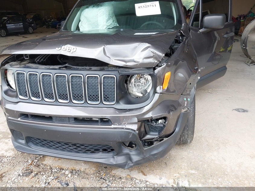 2020 Jeep Renegade VIN ZACNJAAB4LPL35086 IAAI salvage auction — FRONT END, Salvage (Tennessee), sold $1,100 on 2026-08-10 (photo 6)