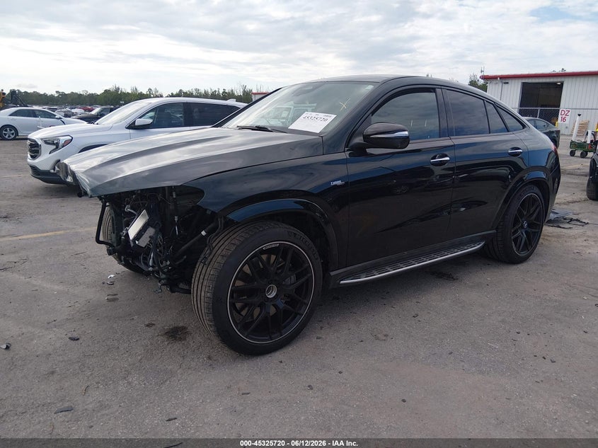 2024 Mercedes-benz Amg gle coupe VIN 4JGFD6BB1RB102534 IAAI salvage auction — FRONT END, Salvage Title, sold $27,750 on 2026-07-30 (photo 2)