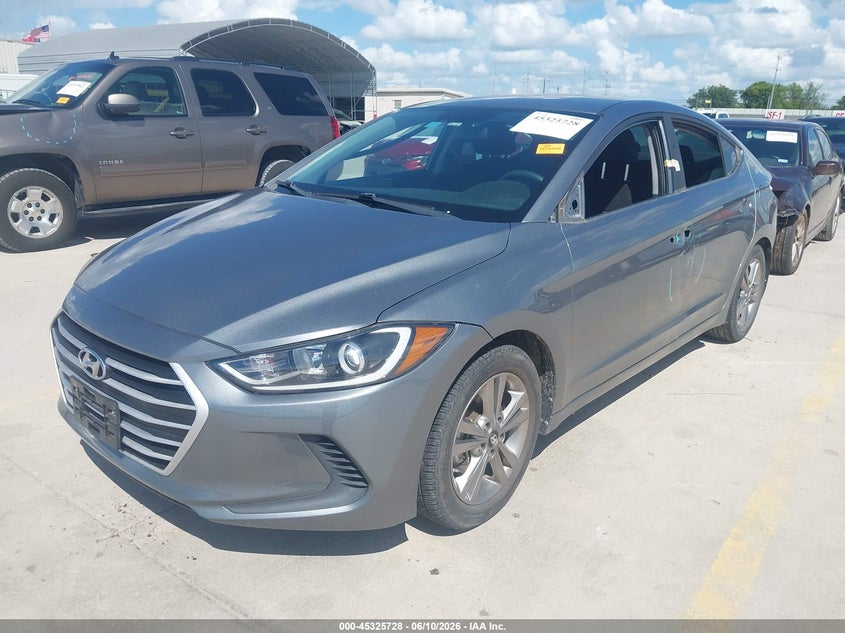 2018 Hyundai Elantra VIN KMHD84LF0JU560348 IAAI salvage auction — THEFT, Original (Texas), sold $3,250 on 2026-07-29 (photo 2)