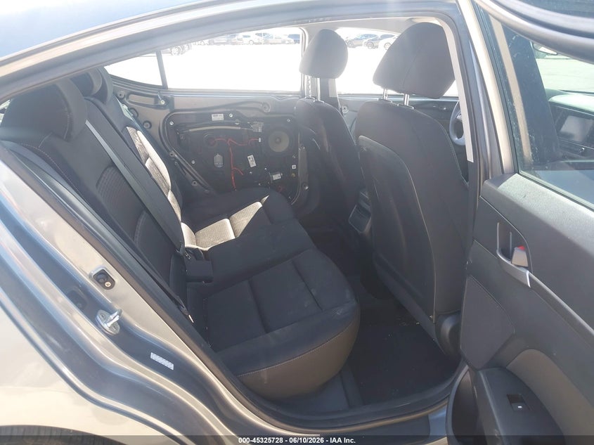 2018 Hyundai Elantra VIN KMHD84LF0JU560348 IAAI salvage auction — THEFT, Original (Texas), sold $3,250 on 2026-07-29 (photo 8)