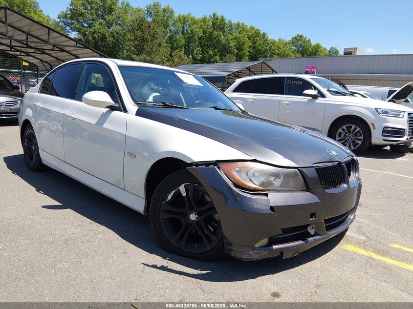 2008 BMW 3 series VIN WBAVC93548K056741 IAAI salvage auction — FRONT END, Salvage (Pennsylvania), sold $425 on 2026-07-16 (photo 1)
