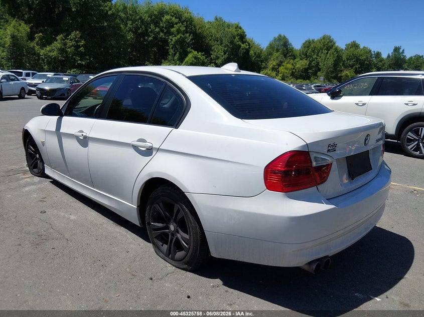 2008 BMW 3 series VIN WBAVC93548K056741 IAAI salvage auction — FRONT END, Salvage (Pennsylvania), sold $425 on 2026-07-16 (photo 3)