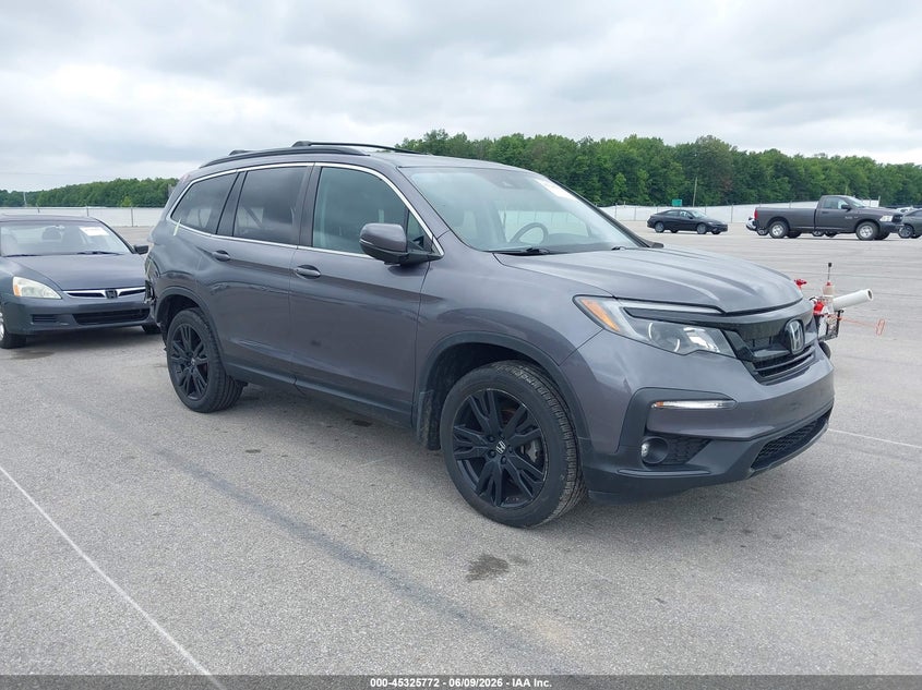 2022 Honda Pilot VIN 5FNYF6H20NB026844 IAAI salvage auction — REAR END, Salvage (Indiana), sold $9,500 on 2026-07-30 (photo 1)