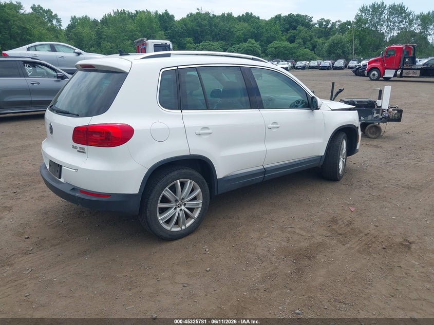 2012 Volkswagen Tiguan VIN WVGBV7AX0CW596139 IAAI salvage auction — FRONT END, Salvage (Idaho), sold $250 on 2026-07-15 (photo 4)