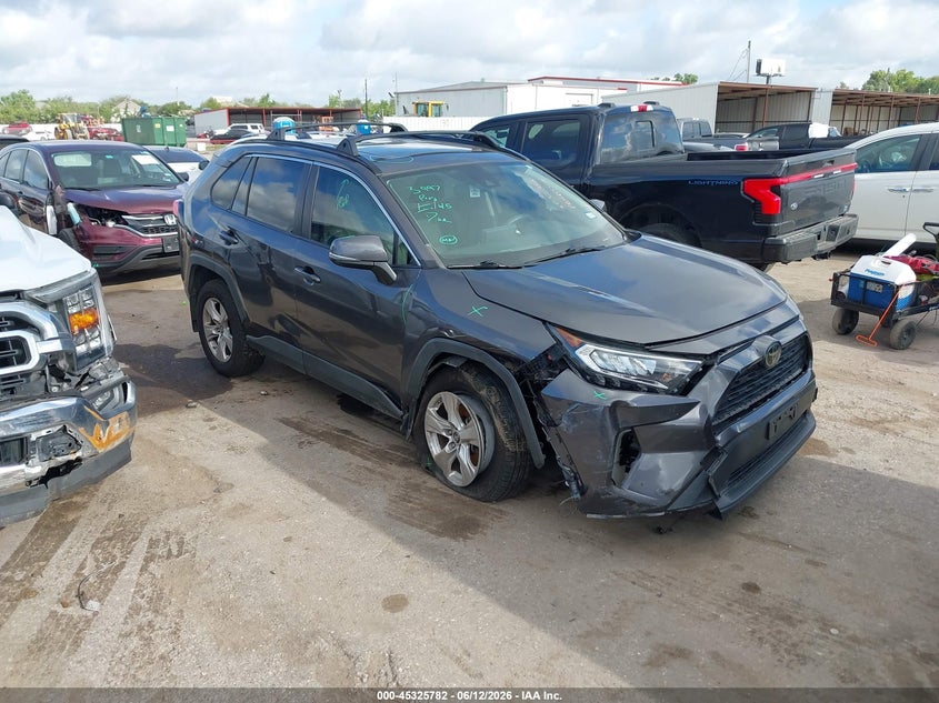2019 Toyota Rav 4 VIN JTMW1RFV3KJ009836 IAAI salvage auction — SIDE, Original (Texas), sold $6,600 on 2026-07-29 (photo 1)